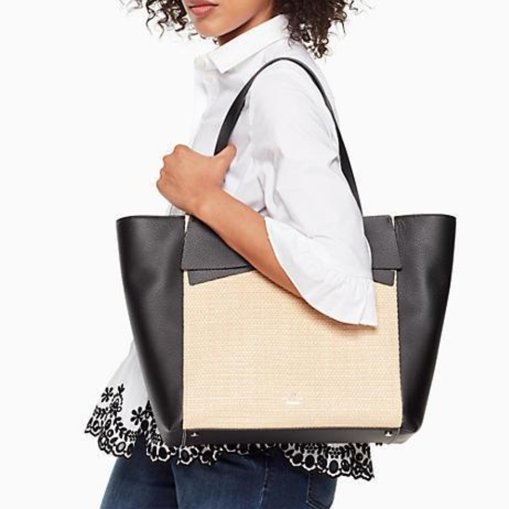 AUTHENTIC Kate Spade Olive Drive Straw Savannah